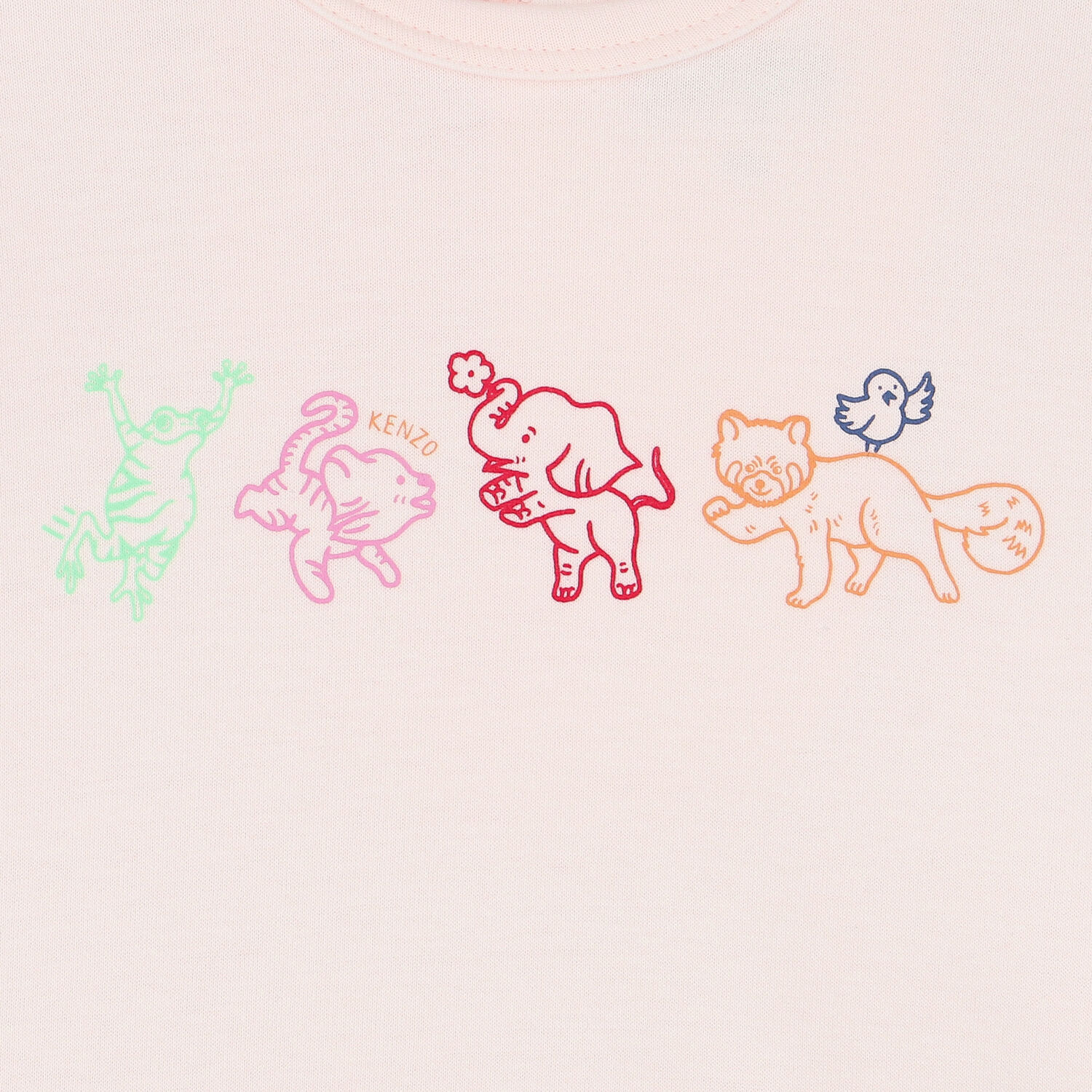 فستان بنات بطبعة باللون الوردي, 1, hi-res image number null